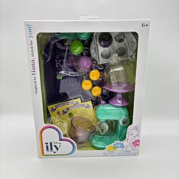 Disney ILY 4ever Tiana Inspired Accessory Pack for 18" Dolls, Cupcake Baking NWT - Picture 1 of 4
